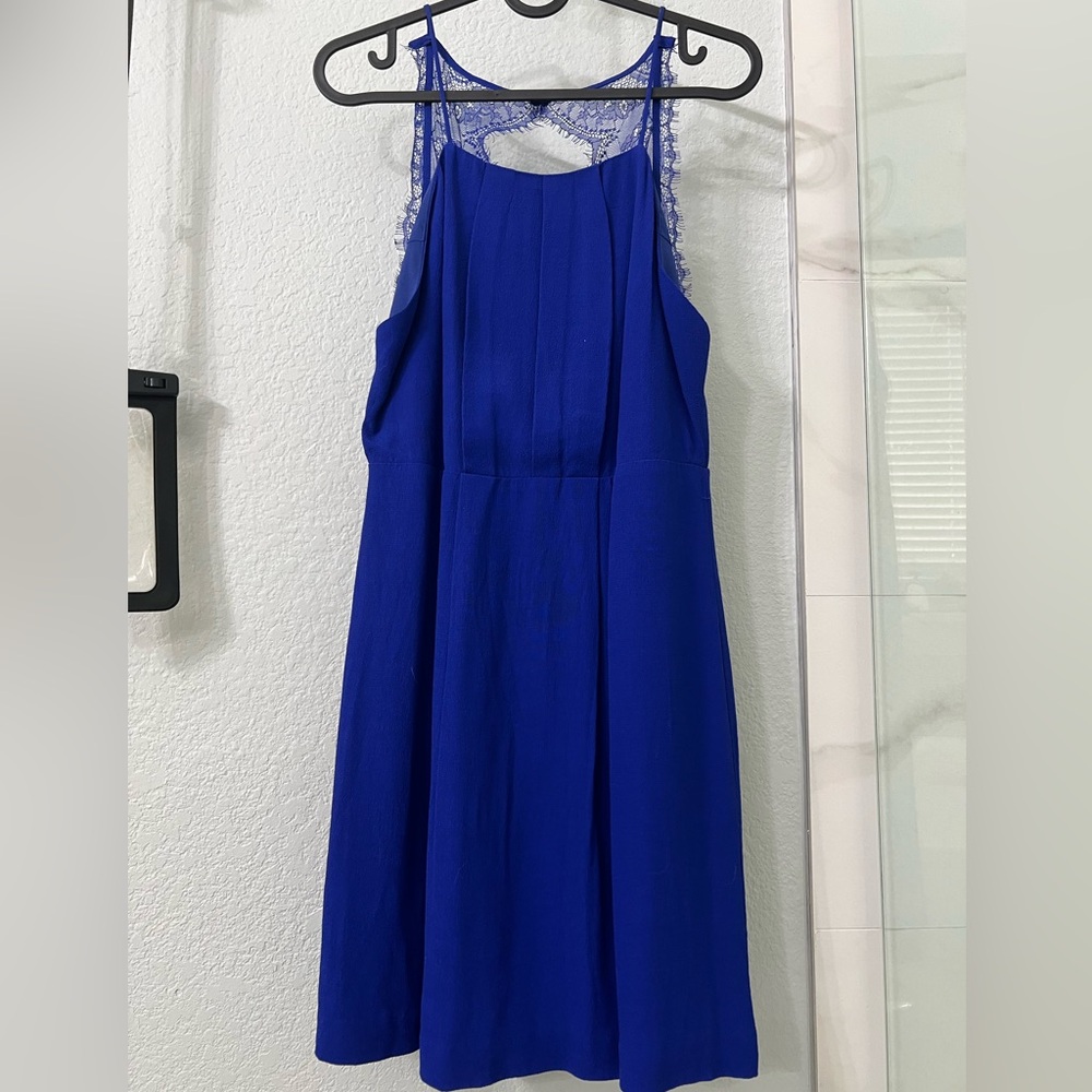 Kensie Lace Open-Back Dress